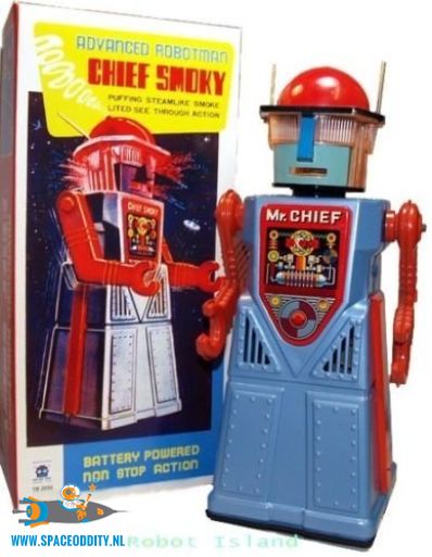 Robot Chief Smokey met batterij functie