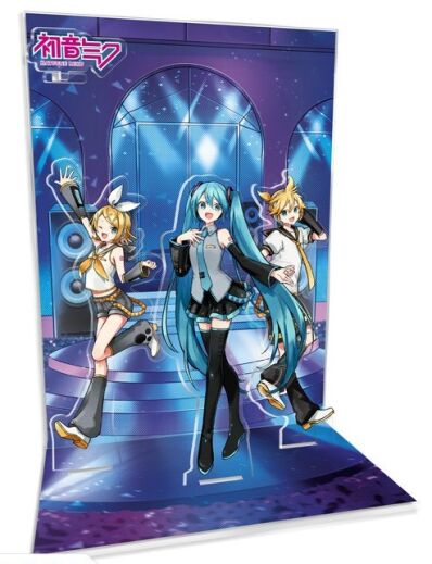 Hatsune Miku acryl diorama