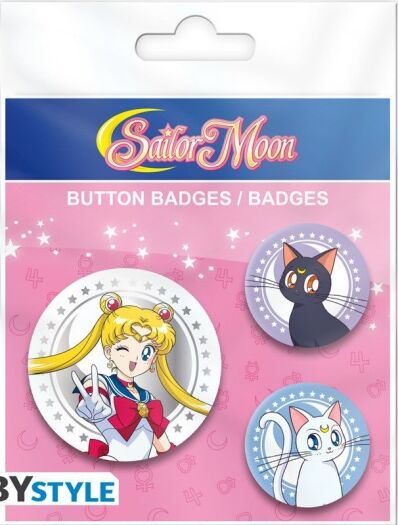Sailor Moon badge pack