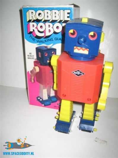 Robbie Robot vintage 70s toy Amsterdam toy store