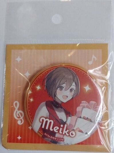 Hatsune Miku can badge 16th birthday Meiko