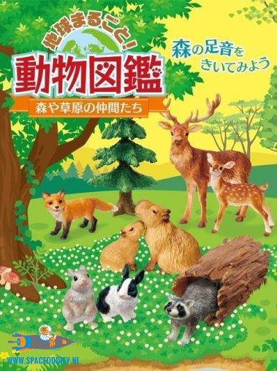 Re-Ment Evergreen Forest Animals complete set