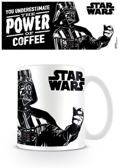 amsterdam-speelgoed-verzamel-cadeau-winkel-Star Wars beker/mok Darth Vader The Power of Coffee