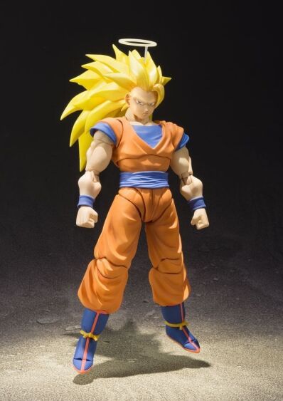 amsterdam-anime-bandai-toy-store-Dragon Ball Z S.H.Figuarts Super Saiyan 3 Goku actiefiguur