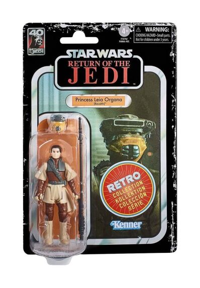 Star Wars retro collection actiefiguur Princess Leia Organa (Boushh)