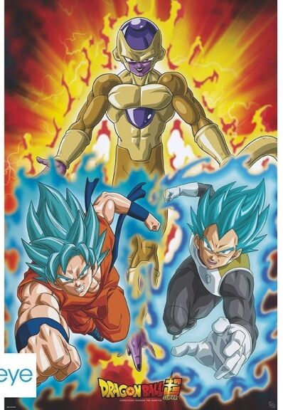 Dragon Ball Super poster Golden Frieza