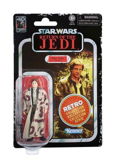 Star Wars retro collection actiefiguur Han Solo (Endor)