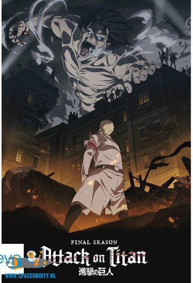 Attack on Titan poster Key Art