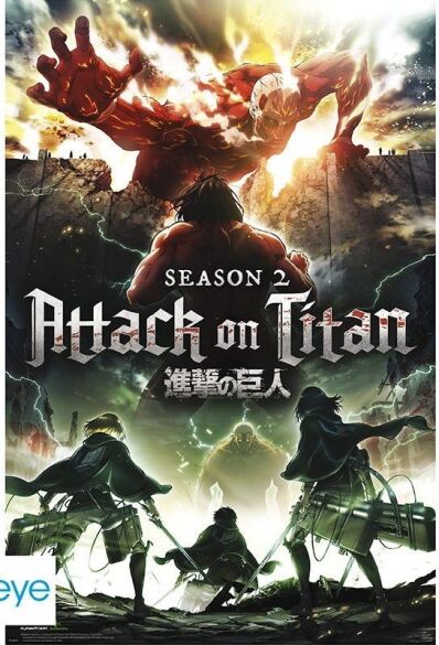 Attack on Titan poster Season 2