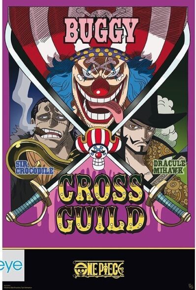 One Piece poster Cross Guild