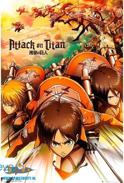 Attack on Titan poster Attack