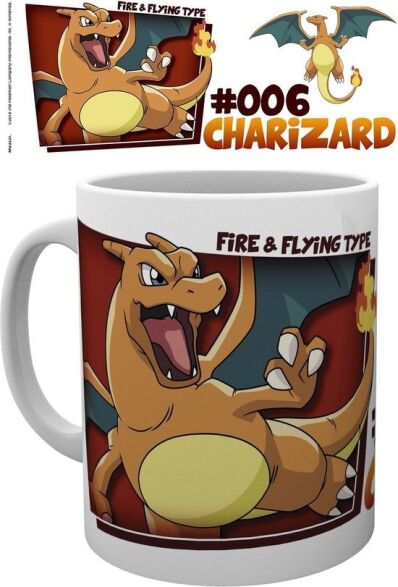 Pokemon beker / mok #006 Charizard