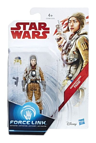 Star Wars Force Link actiefiguur Resistance Gunner Paige