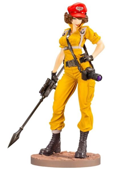Bishoujo G.I. Joe pvc statue Lady Jaye (﻿ Canary Ann costume)