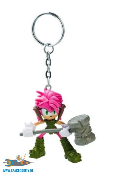 Sonic The Hedgehog keychain Sonic Prime Amy Rose V2