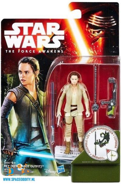 Star Wars The Force Awakens actiefiguur Rey (resistance outfit)