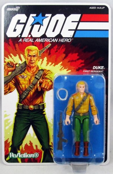 G.I. Joe ReAction actiefiguur Duke