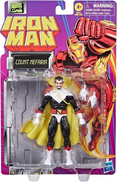 amsterdam-hasbro-toy-store-arvel Legends retro collection actiefiguur Count Nefaria