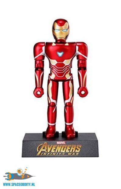 Marvel Chogokin Heroes Iron Man Mark 50 figuur 10 cm