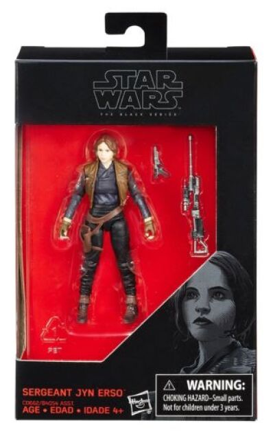 Star Wars The Black Series actiefiguur Sergeant Jyn Erso 10 cm