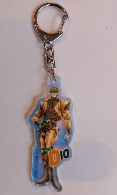Jojo's Bizarre Adventure acryl sleutelhanger Dio
