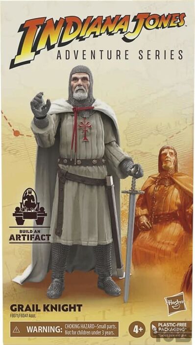 amsterdam-action-figure-toy-store-hasbro-Indiana Jones adventure series actiefiguur Grail Knight