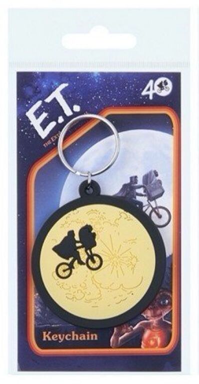 E.T. keychain maan fiets